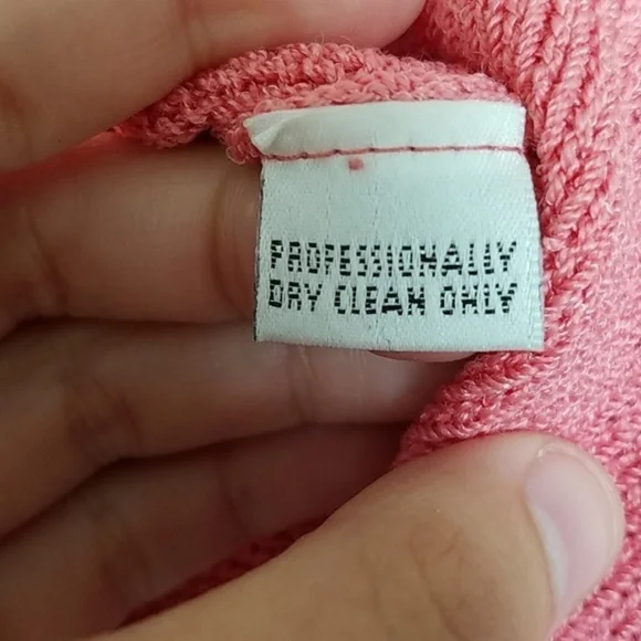 Vintage St. John Sport Knit Pink Sleeveless Top - Picture 5 of 6